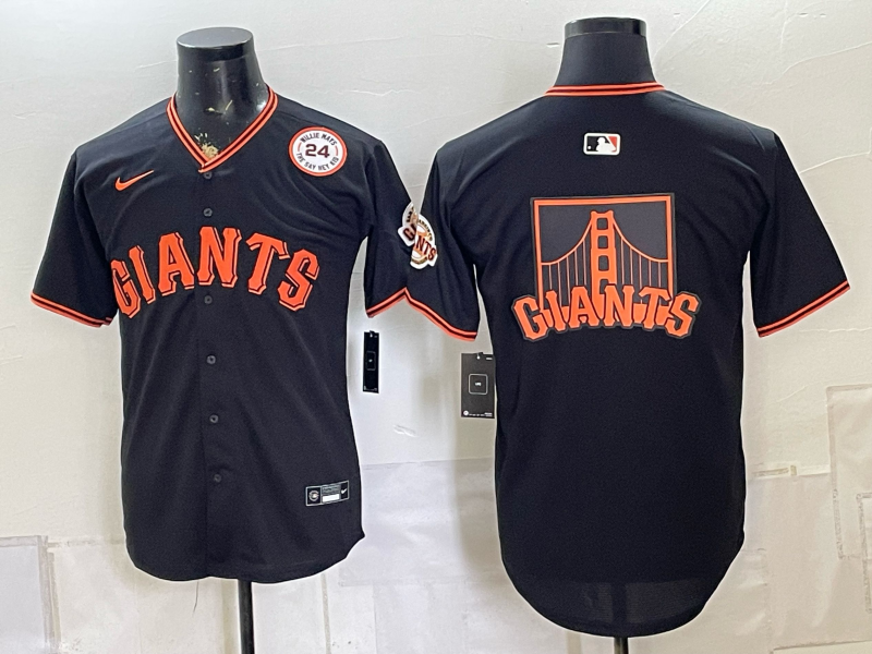 2026 Men Nike San Francisco Giants blank black Game MLB Jersey 08300064->san francisco giants->MLB Jersey
